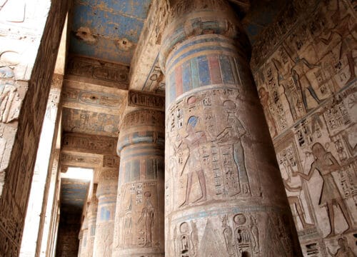 Habu-Tempel in Luxor